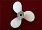 Custom Speed Boat Propeller 115 Hp 3 Blades With 11 1/2x11-H Size pemasok