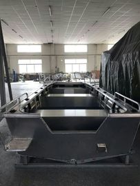 Cina 14 Feet Semua Welded Aluminium Boats, Aluminium Craft Boats 1.5M Height pabrik