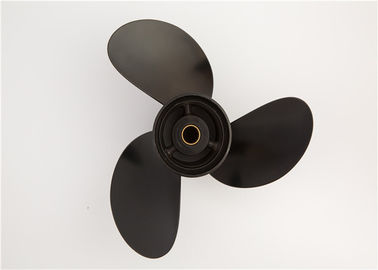 Cina 3b2w64517-1 Black Aluminium Boat Propellers For Tohatsu Outboard Engine pabrik